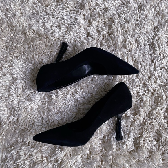 Nila&Nila genuine Italian suede high heels - Picture 1 of 5